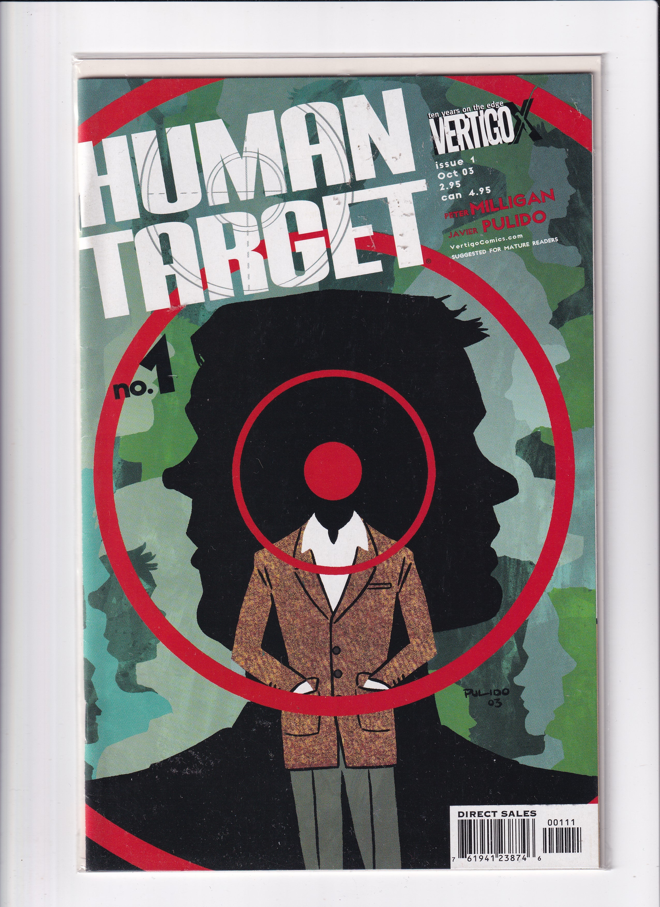 HUMAN TARGET #1 - Slab City Comics 