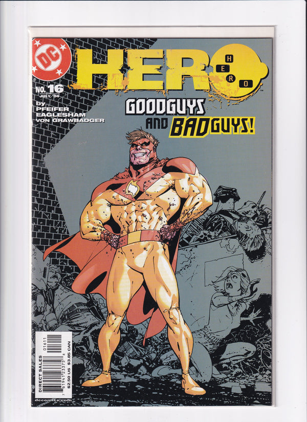 HERO GOODGUYS AND BADGUYS #16 - Slab City Comics 