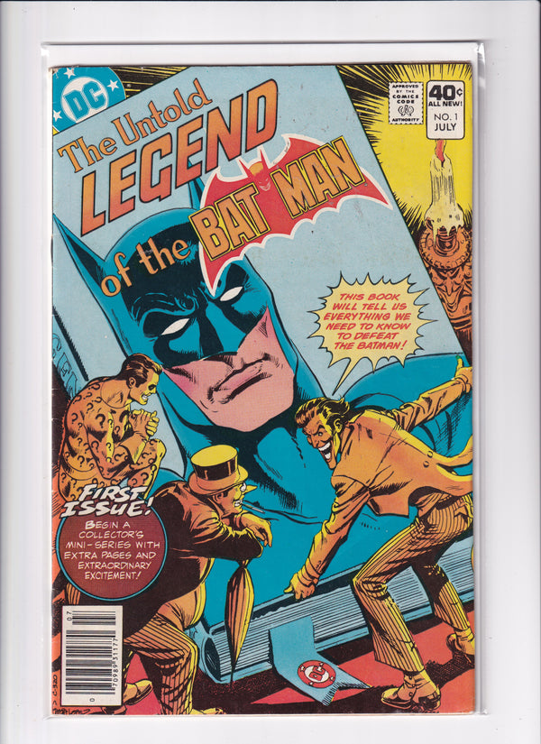 THE UNTOLD LEGEND OF THE BATMAN #1 - Slab City Comics 