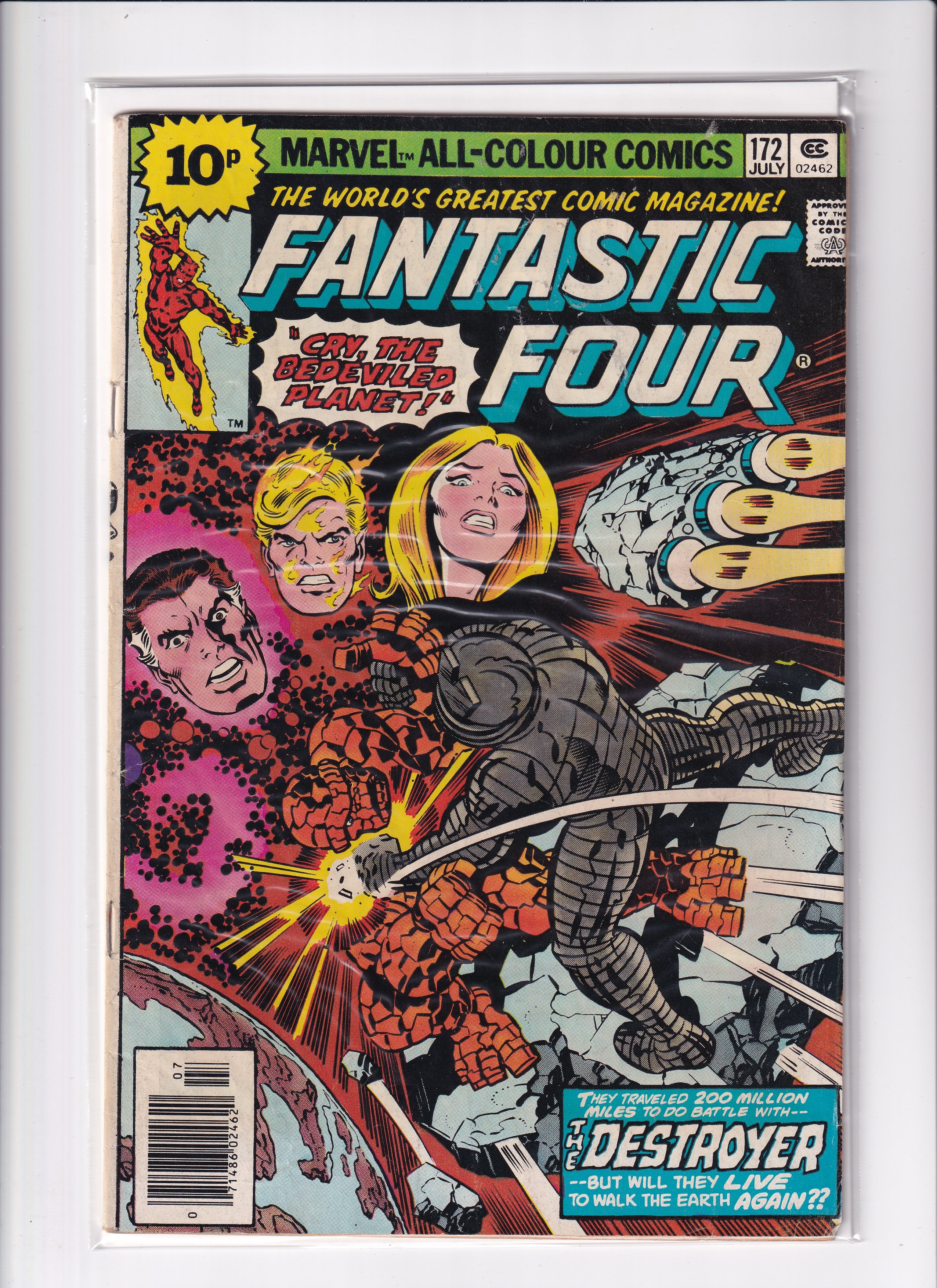 FANTASTIC FOUR #172 - Slab City Comics 
