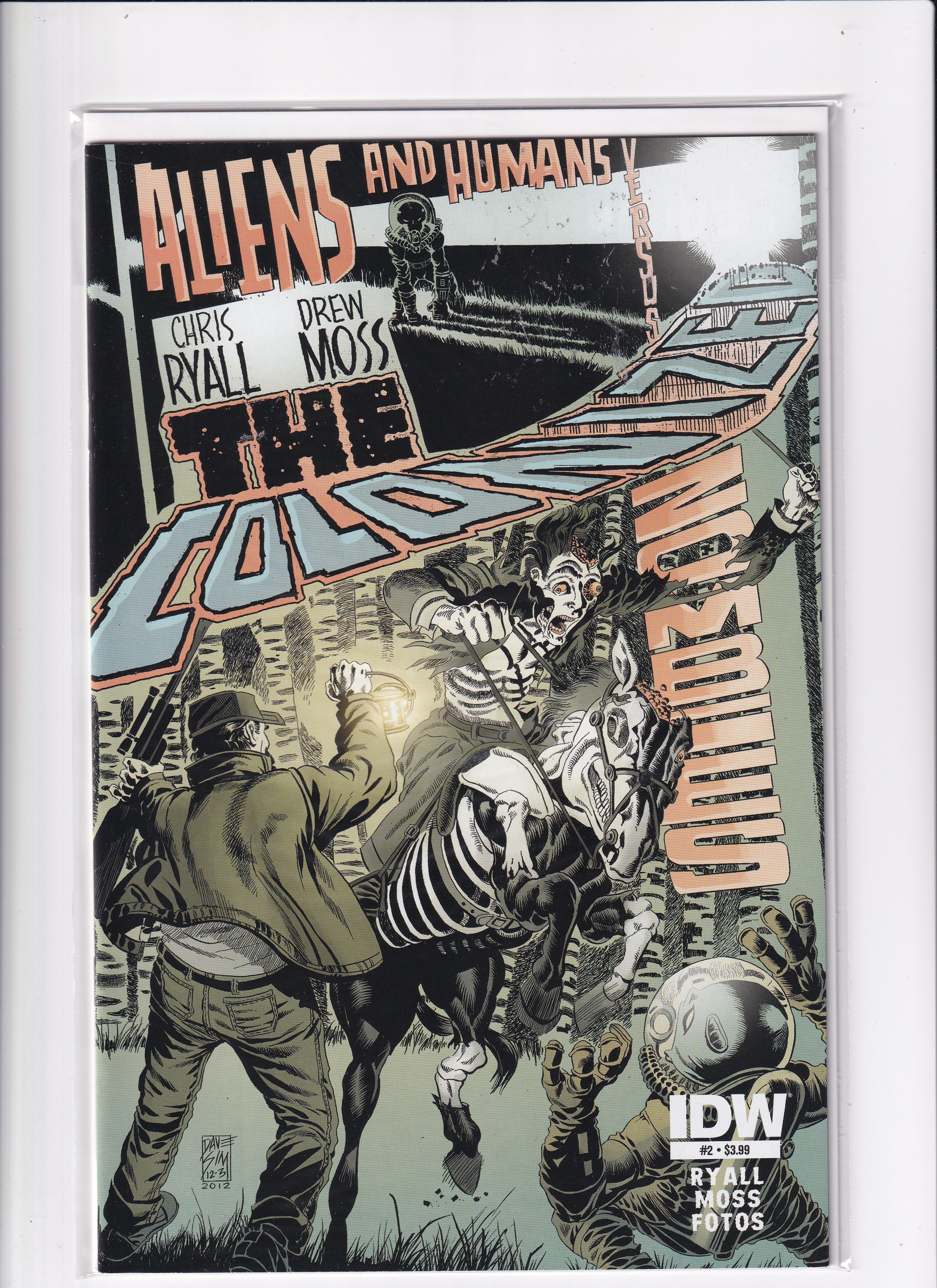 ALIENS AND HUMANS THE COLONIZED #2 - Slab City Comics 