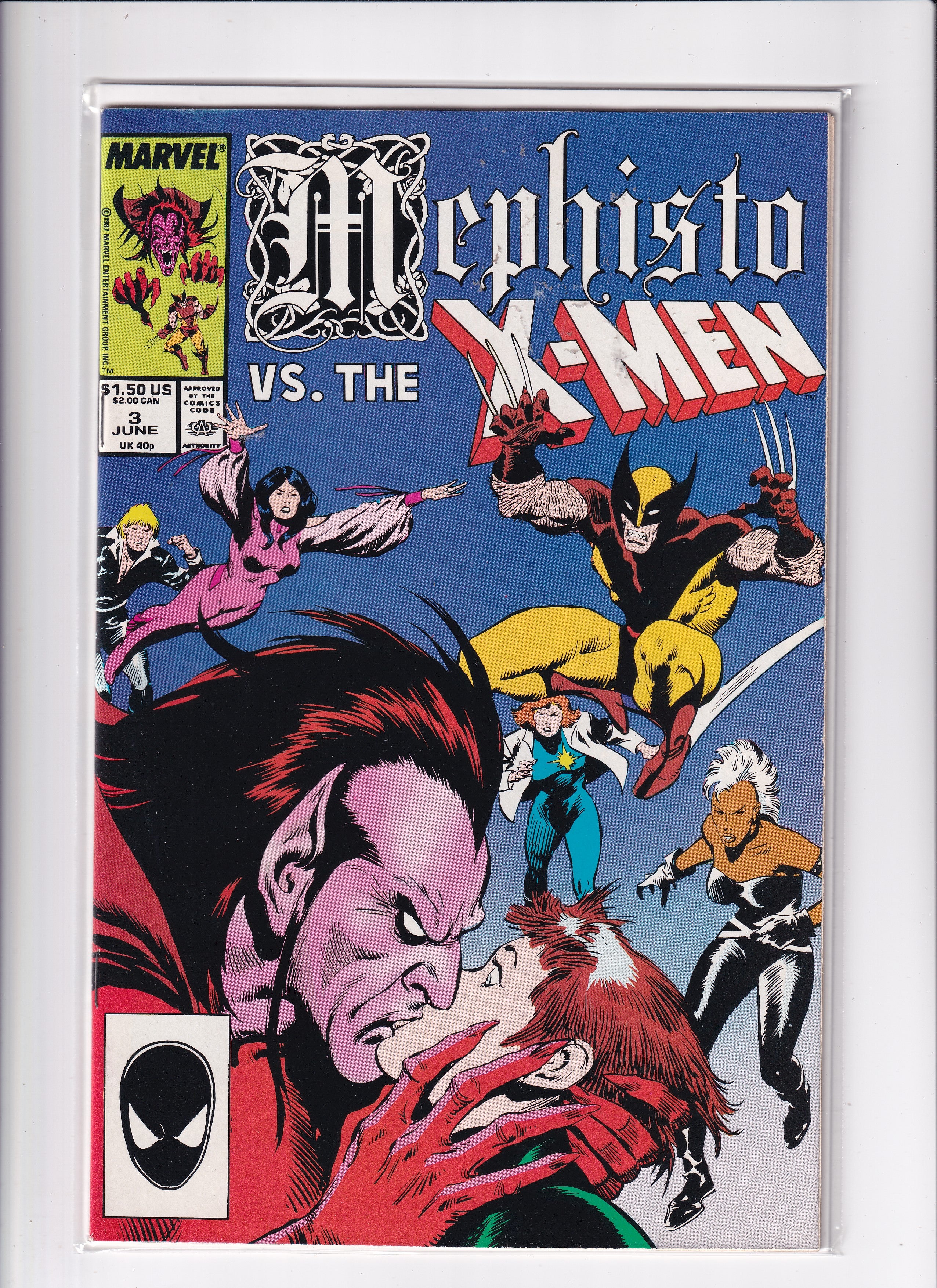 MEPHISTO VS THE X-MEN #3 - Slab City Comics 