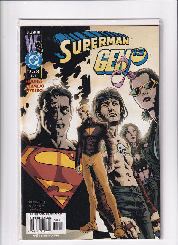 SUPERMAN GEN 13 #2 - Slab City Comics 