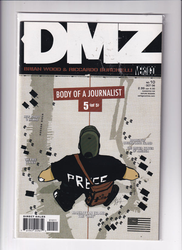 DMZ #10 - Slab City Comics 