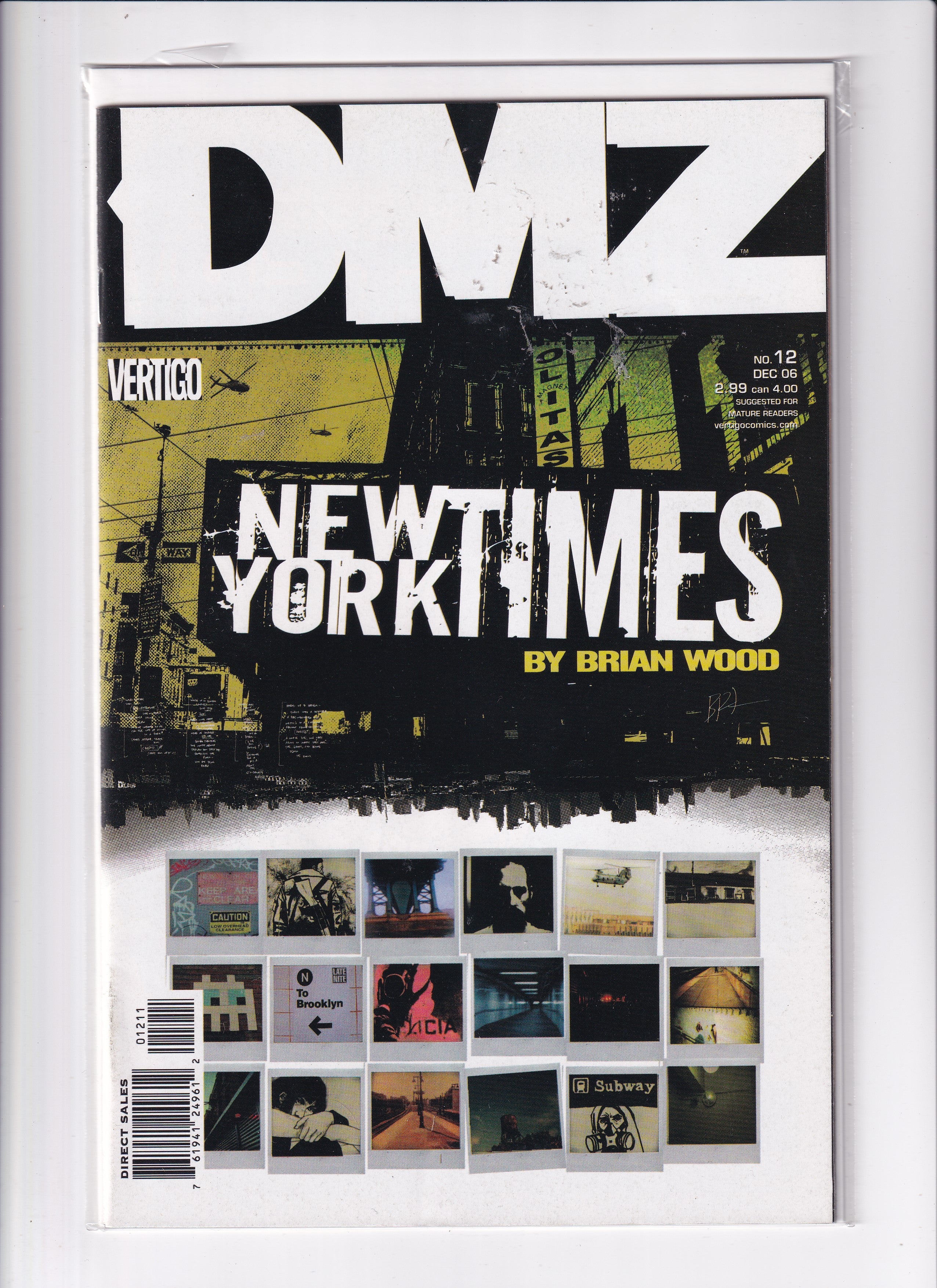DMZ #12 - Slab City Comics 