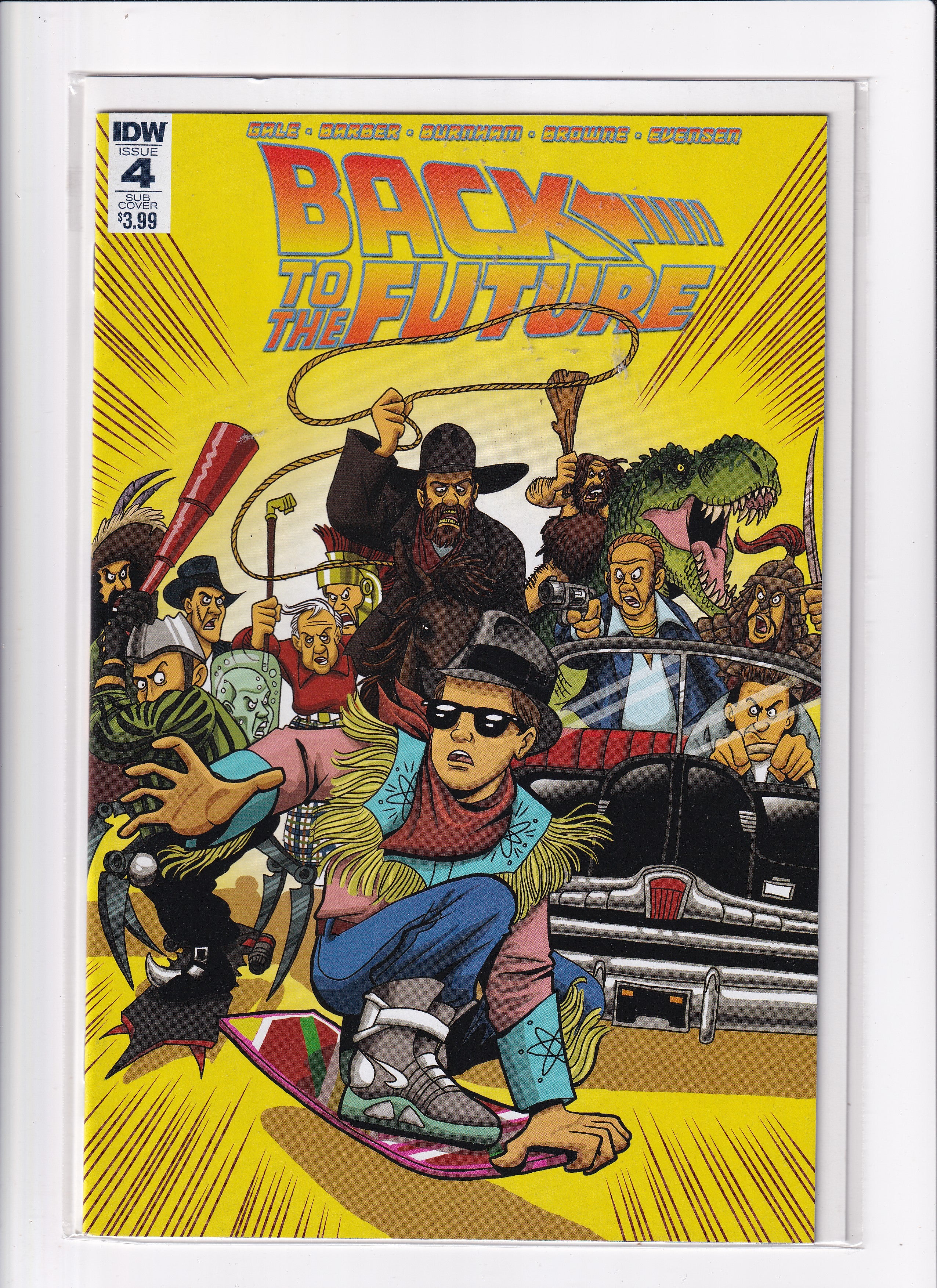 BACK TO THE FUTURE #4 VARIANT - Slab City Comics 