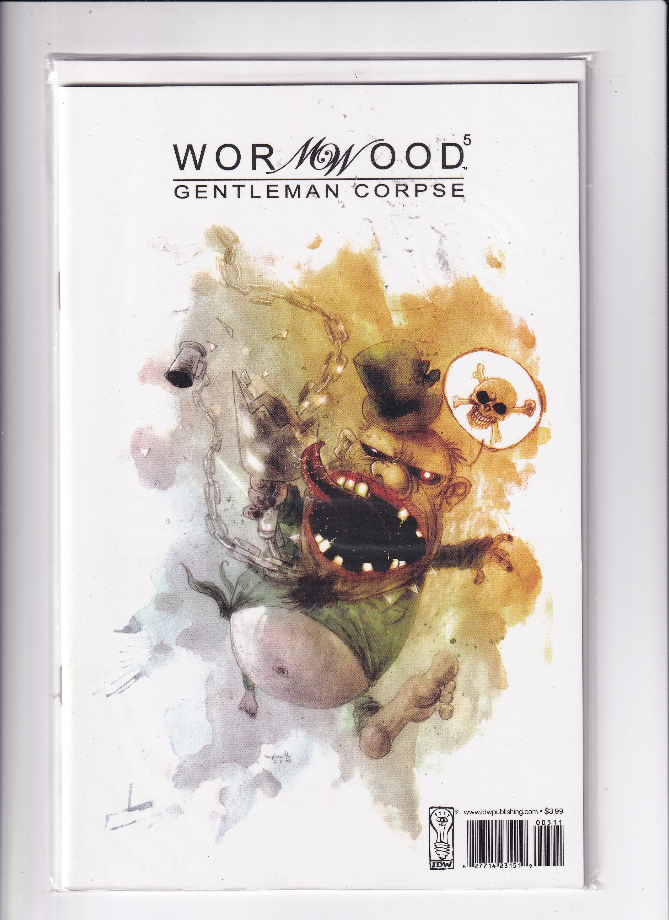 WORM WOOD #5 GENTLEMAN CORPSE - Slab City Comics 