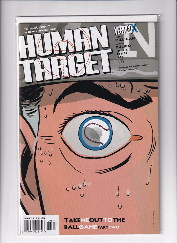 HUMAN TARGET #5 - Slab City Comics 