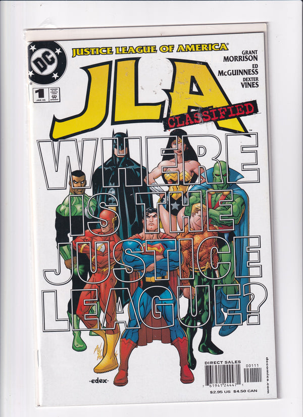 JSA CLASSIFIED #1 - Slab City Comics 