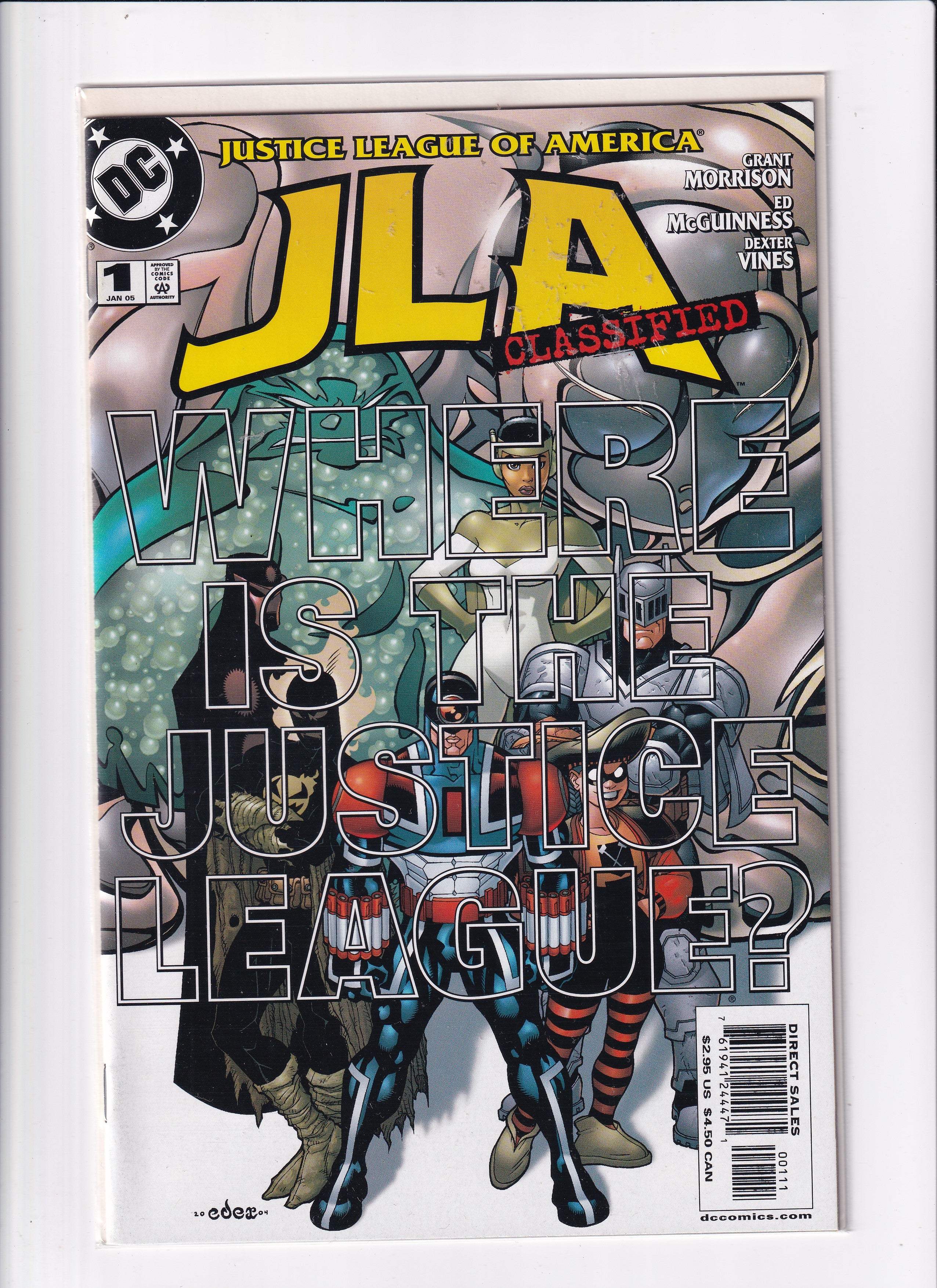 JSA CLASSIFIED #1 - Slab City Comics 