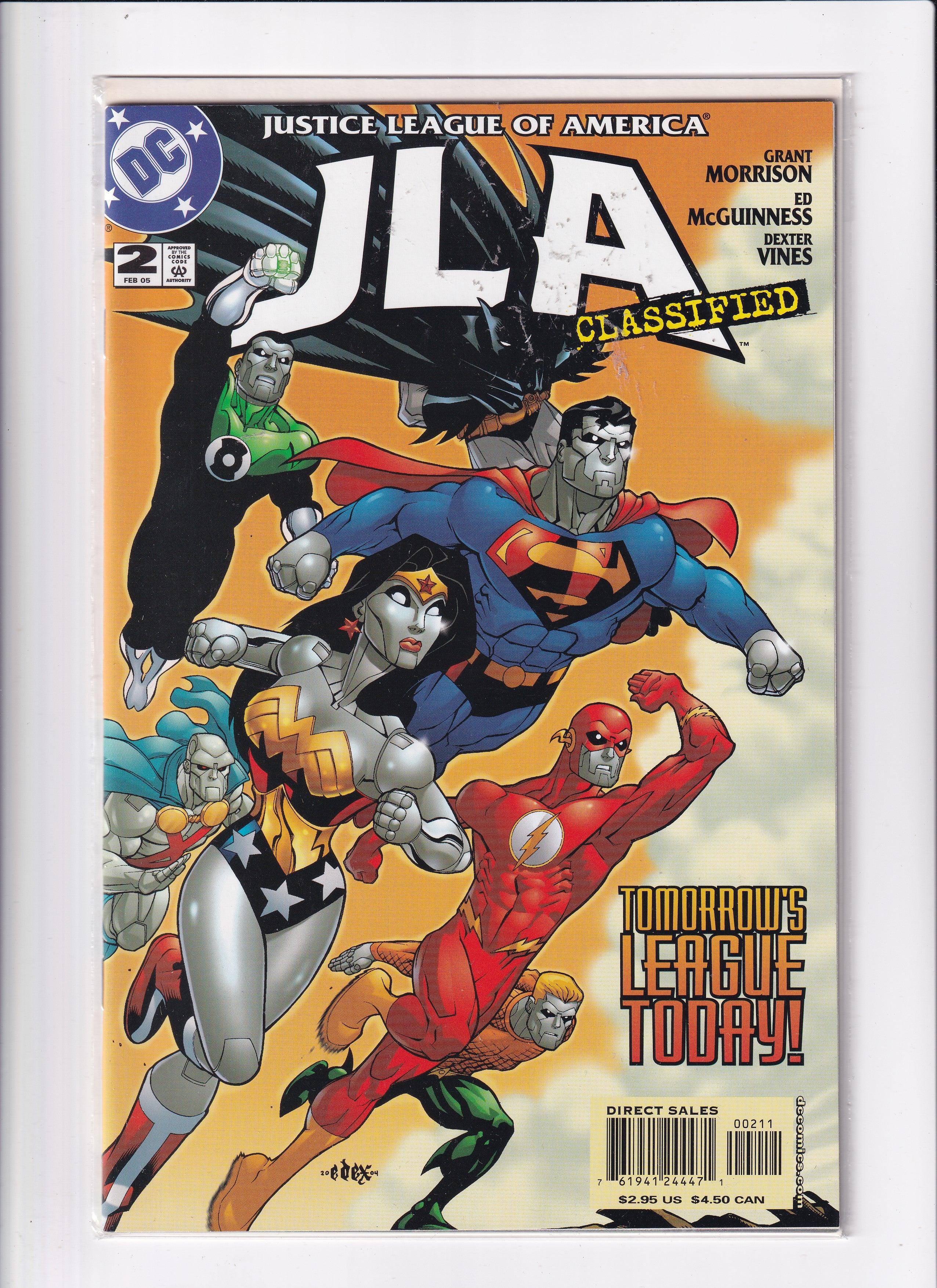 JUSTICE LEAGUE OF AMERICA CLASSIFIED #2 - Slab City Comics 