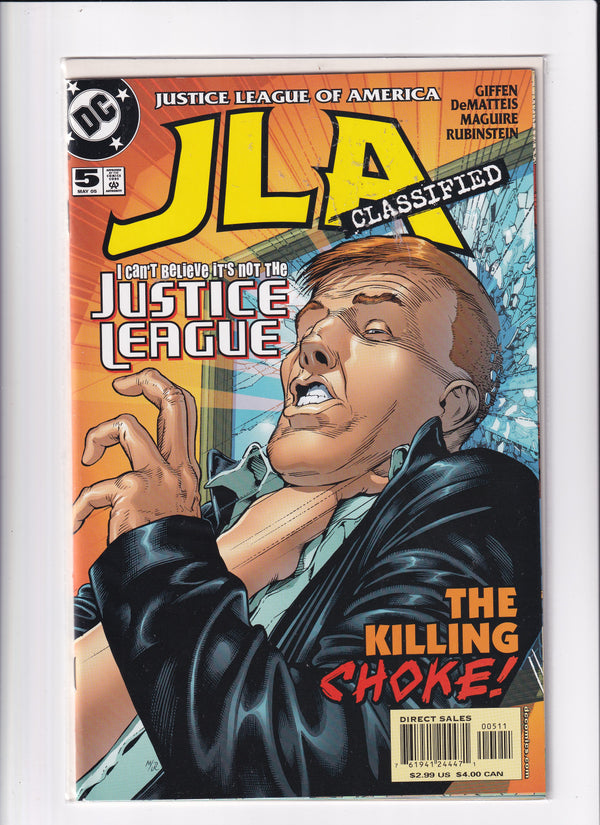 JUSTICE LEAGUE OF AMERICA CLASSIFIED #5 - Slab City Comics 