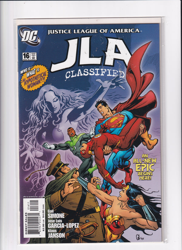 JUSTICE LEAGUE OF AMERICA CLASSIFIED #16 - Slab City Comics 