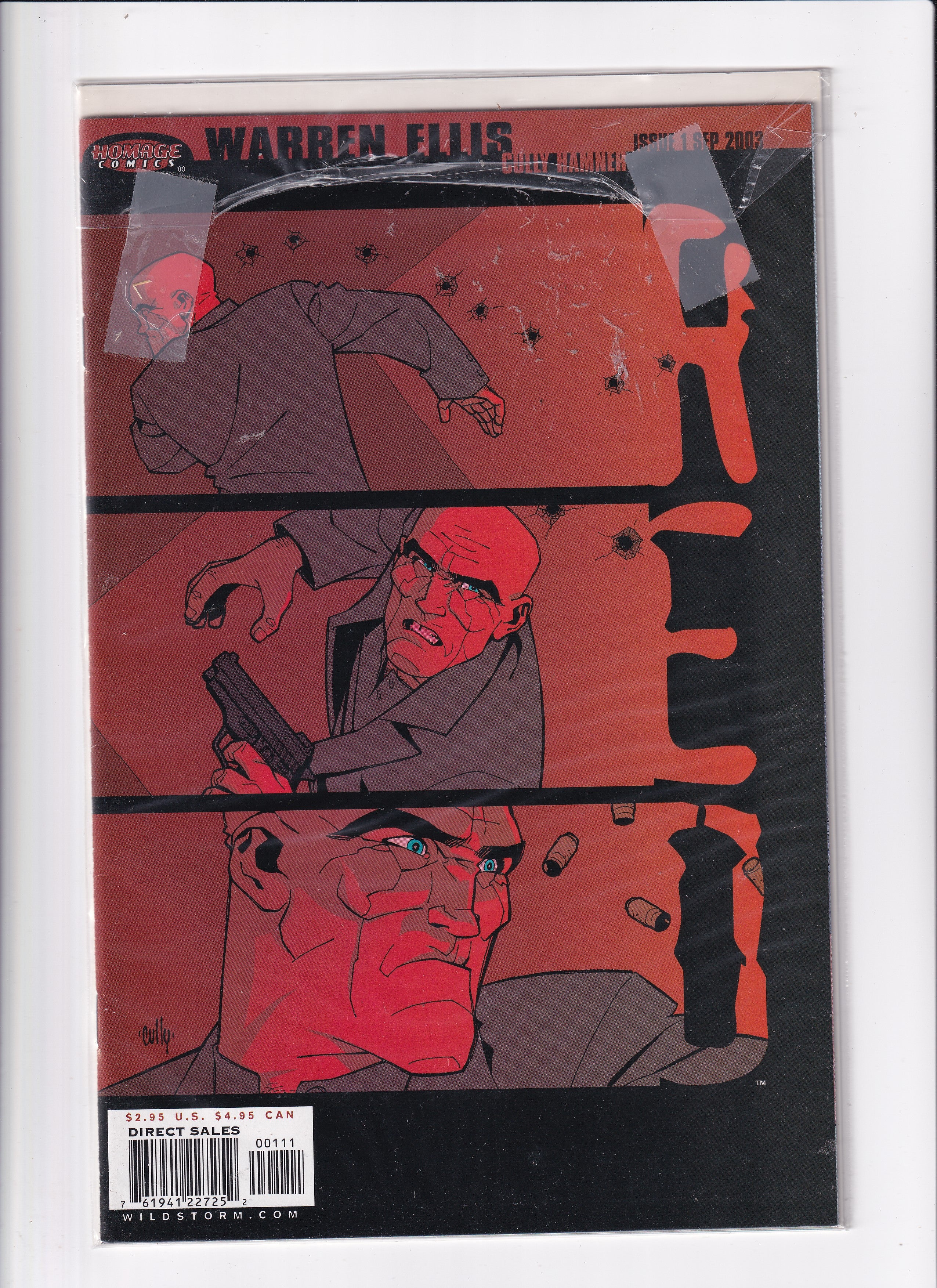 WARREN ELLIS #1 - Slab City Comics 