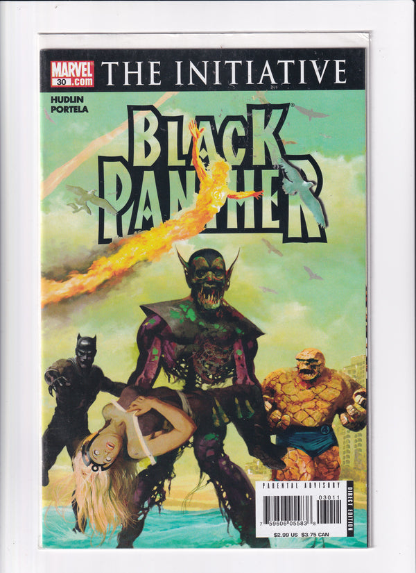 THE INITIATIVE BLACK PANTHER #30 - Slab City Comics 