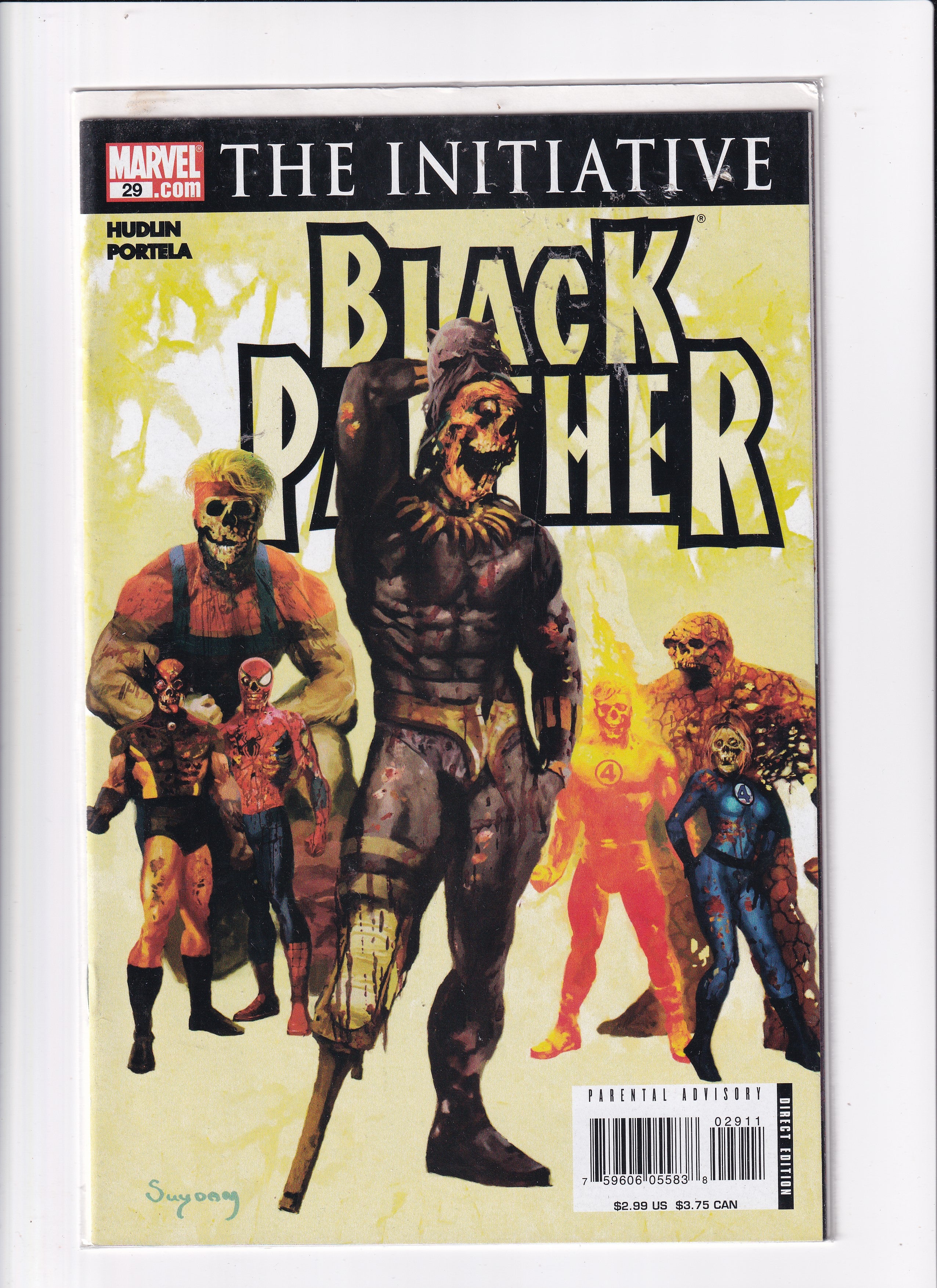 THE INITIATIVE BLACK PANTHER #29 - Slab City Comics 