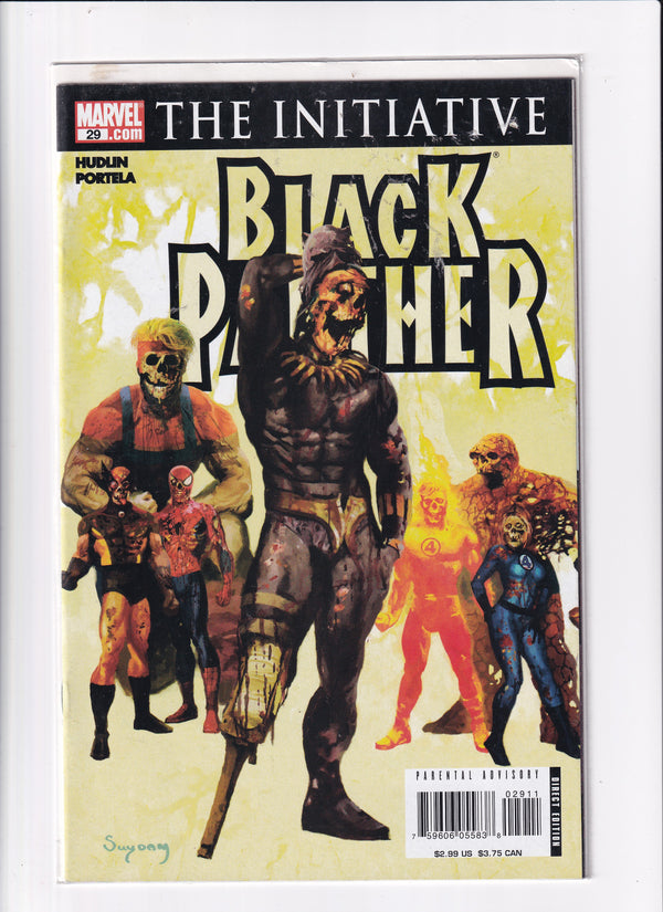 THE INITIATIVE BLACK PANTHER #29 - Slab City Comics 