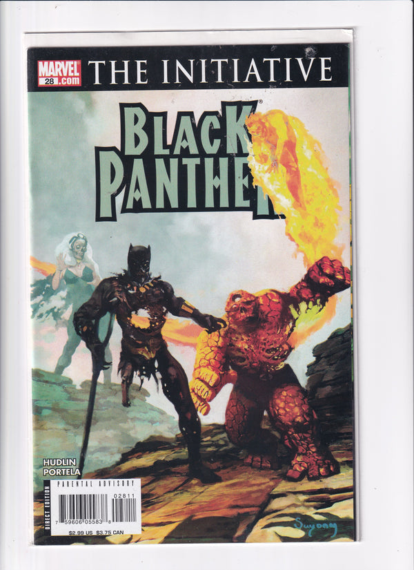 THE INITIATIVE BLACK PANTHER #28 - Slab City Comics 
