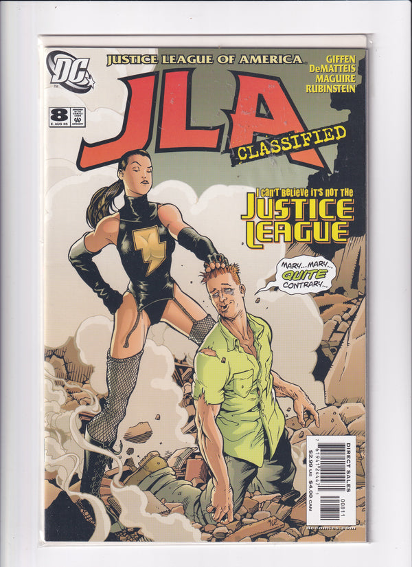 JUSTICE LEAGUE OF AMERICA CLASSIFIED #8 - Slab City Comics 