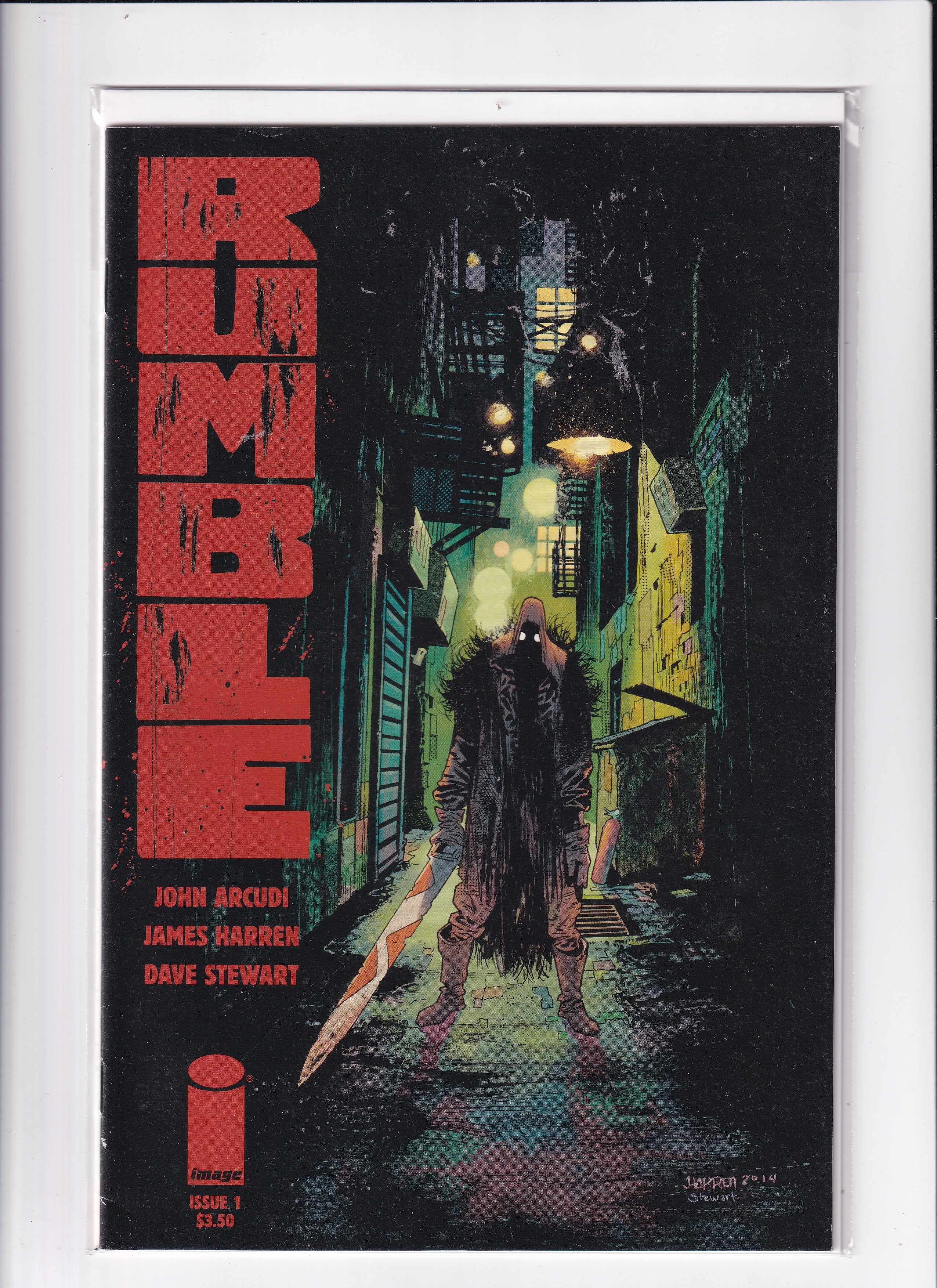 RUMBLE #1 - Slab City Comics 