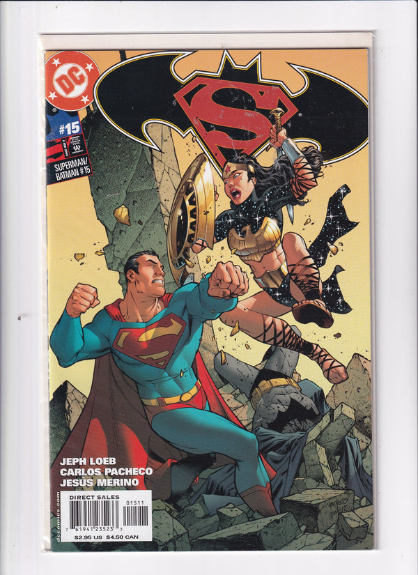 SUPERMAN/BATMAN #15 - Slab City Comics 