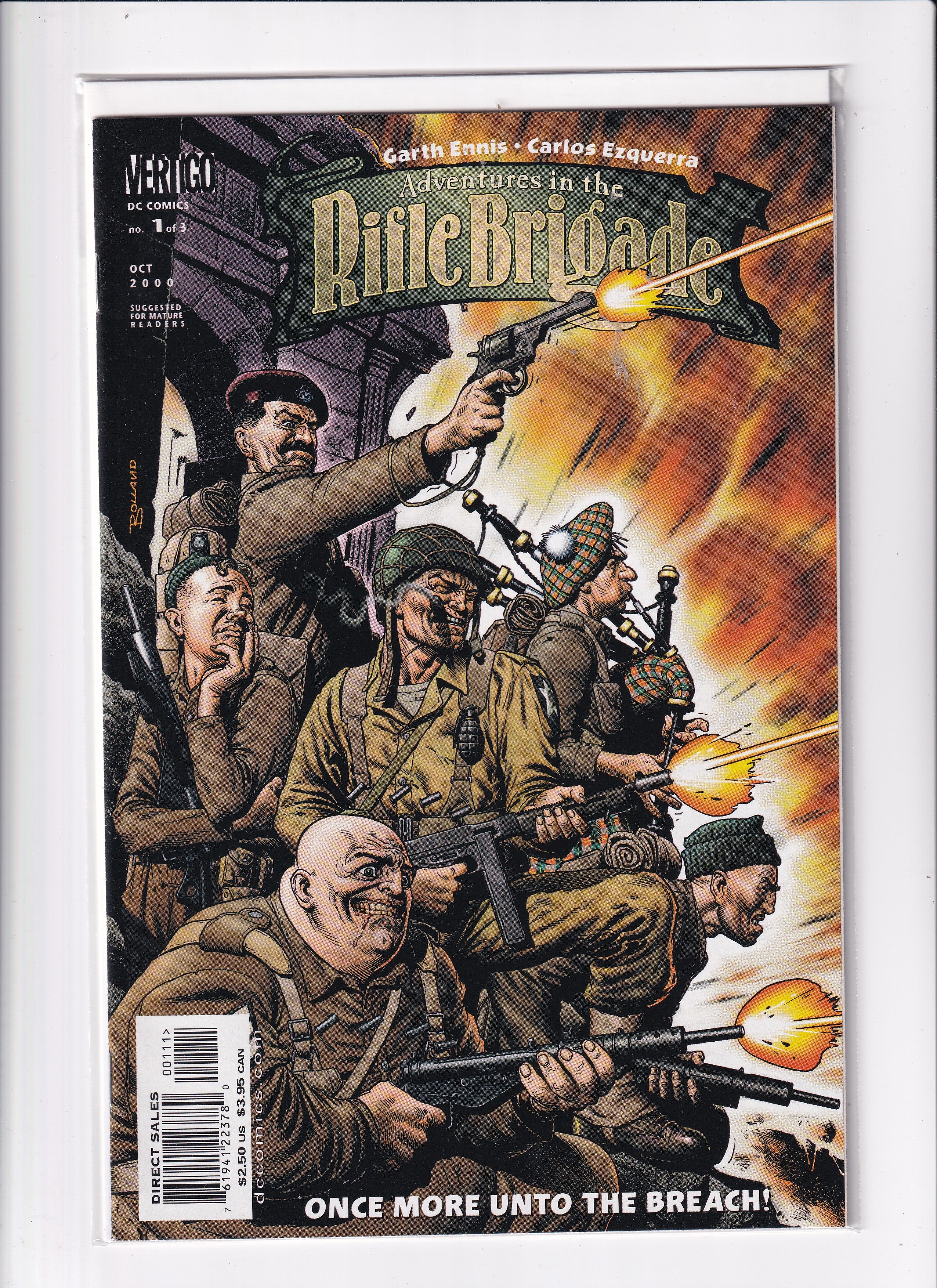 RIFLE BRIGADE #1 - Slab City Comics 