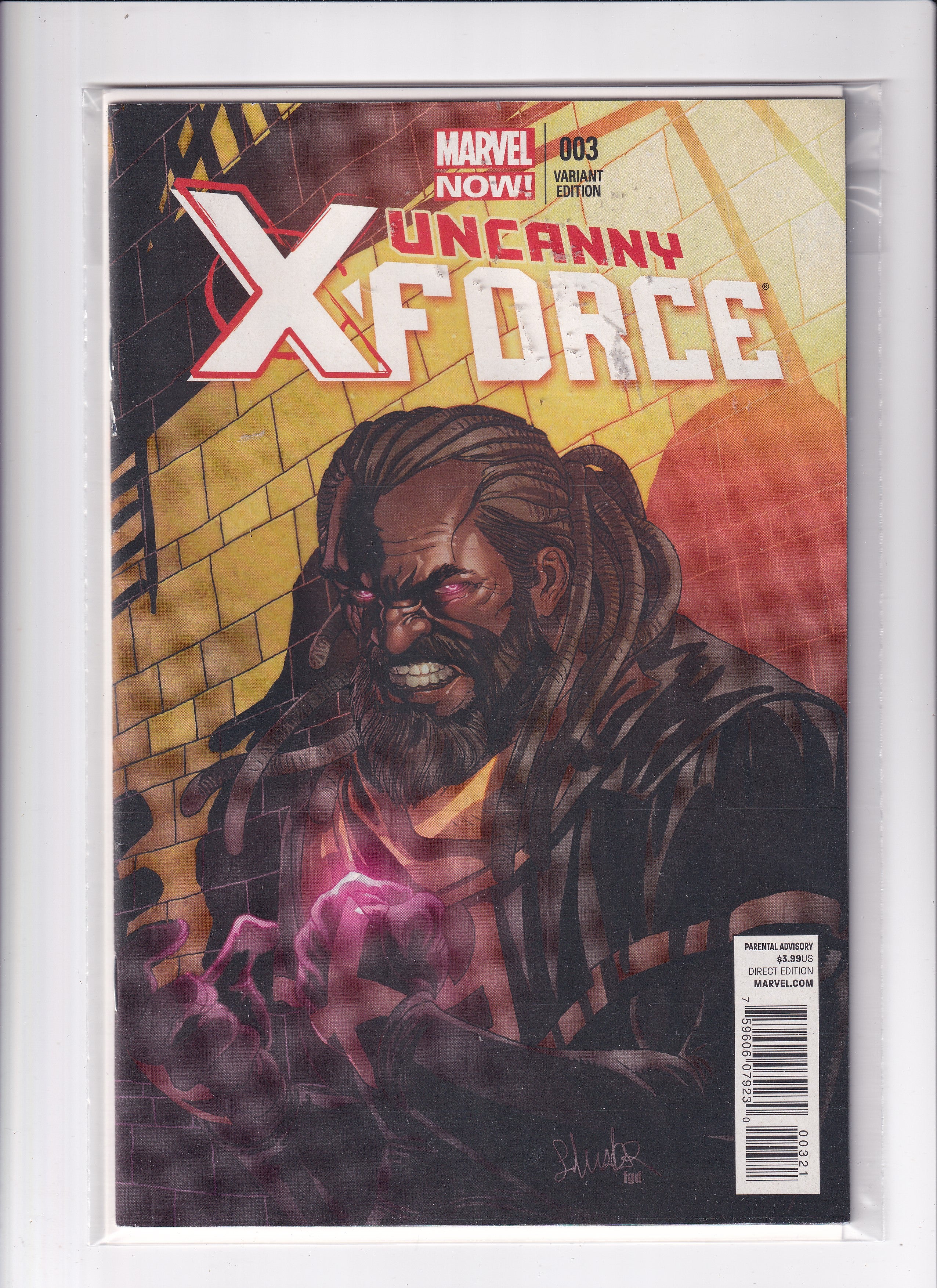 UNCANNY X-FORCE #3 VARIANT - Slab City Comics 