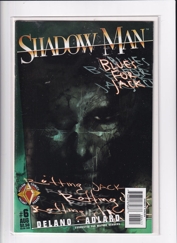 SHADOW MAN #6 - Slab City Comics 