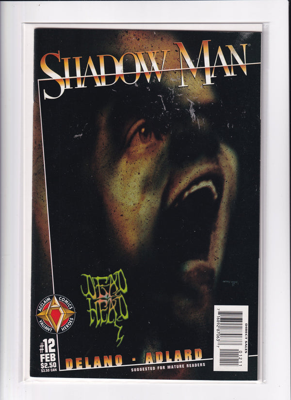 SHADOW MAN #12 - Slab City Comics 