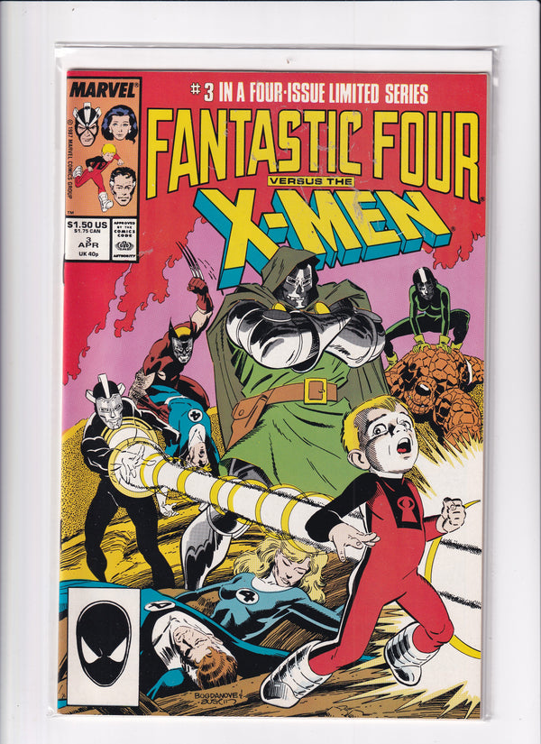 FANTASTIC FOUR VERSUS THE X-MEN #3 - Slab City Comics 