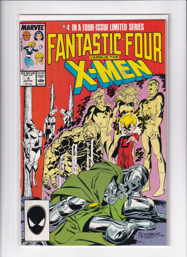 FANTASTIC FOUR VERSUS THE X-MEN #4 - Slab City Comics 