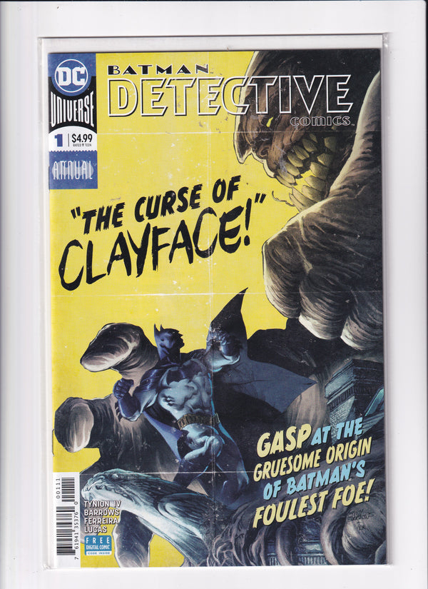 BATMAN DETECTIVE COMICS #1 - Slab City Comics 