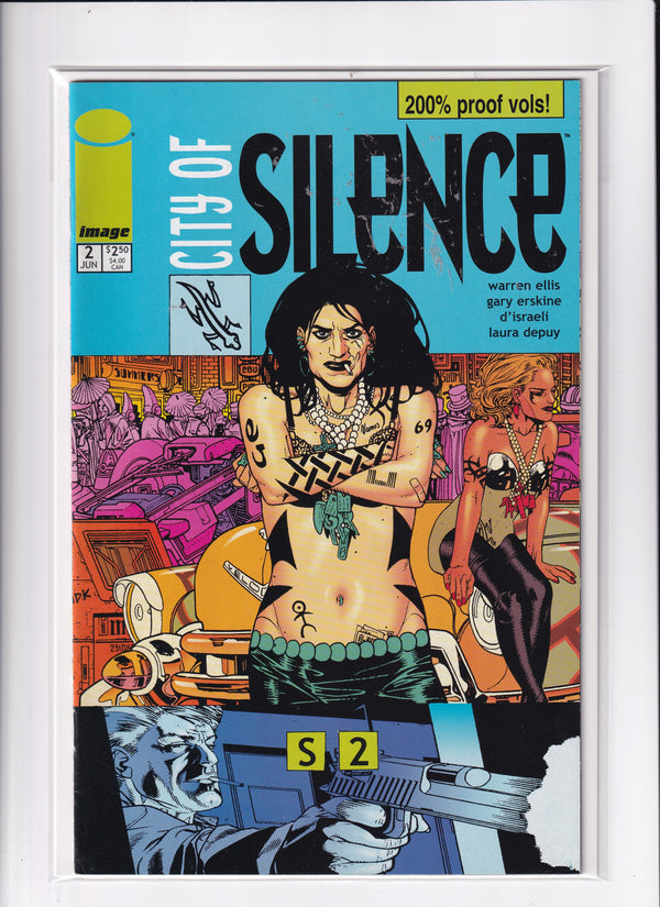 CITY OF SILENCE #2 - Slab City Comics 