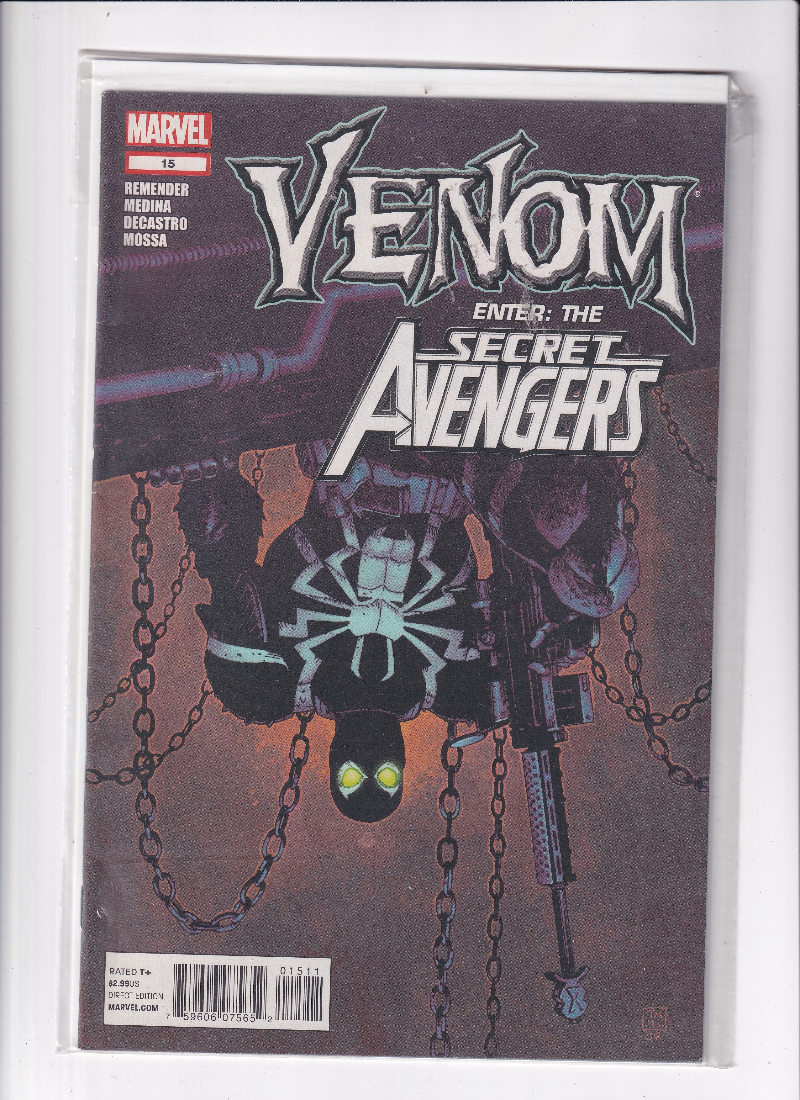 VENOM ENTER: THE SECERET AVENGERS #15 - Slab City Comics 