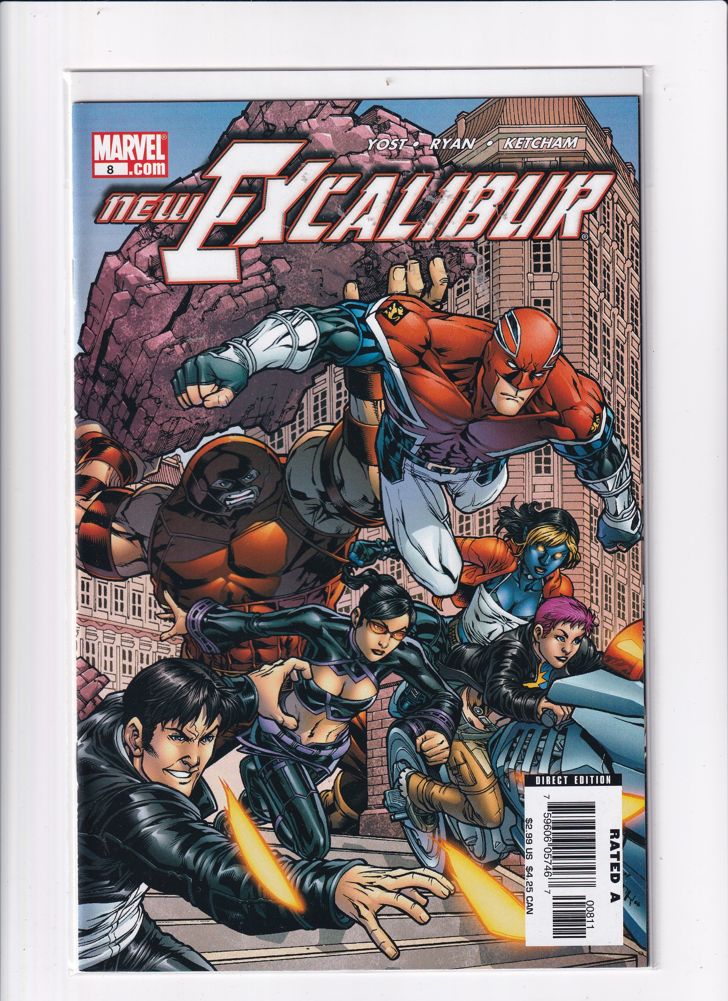 NEW EXCALIBUR #8 - Slab City Comics 