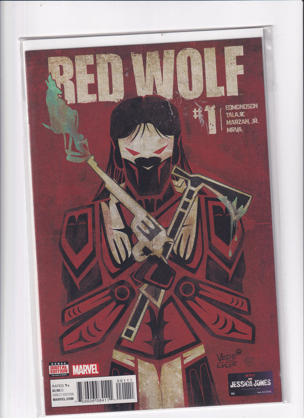 RED WOLF #1 - Slab City Comics 
