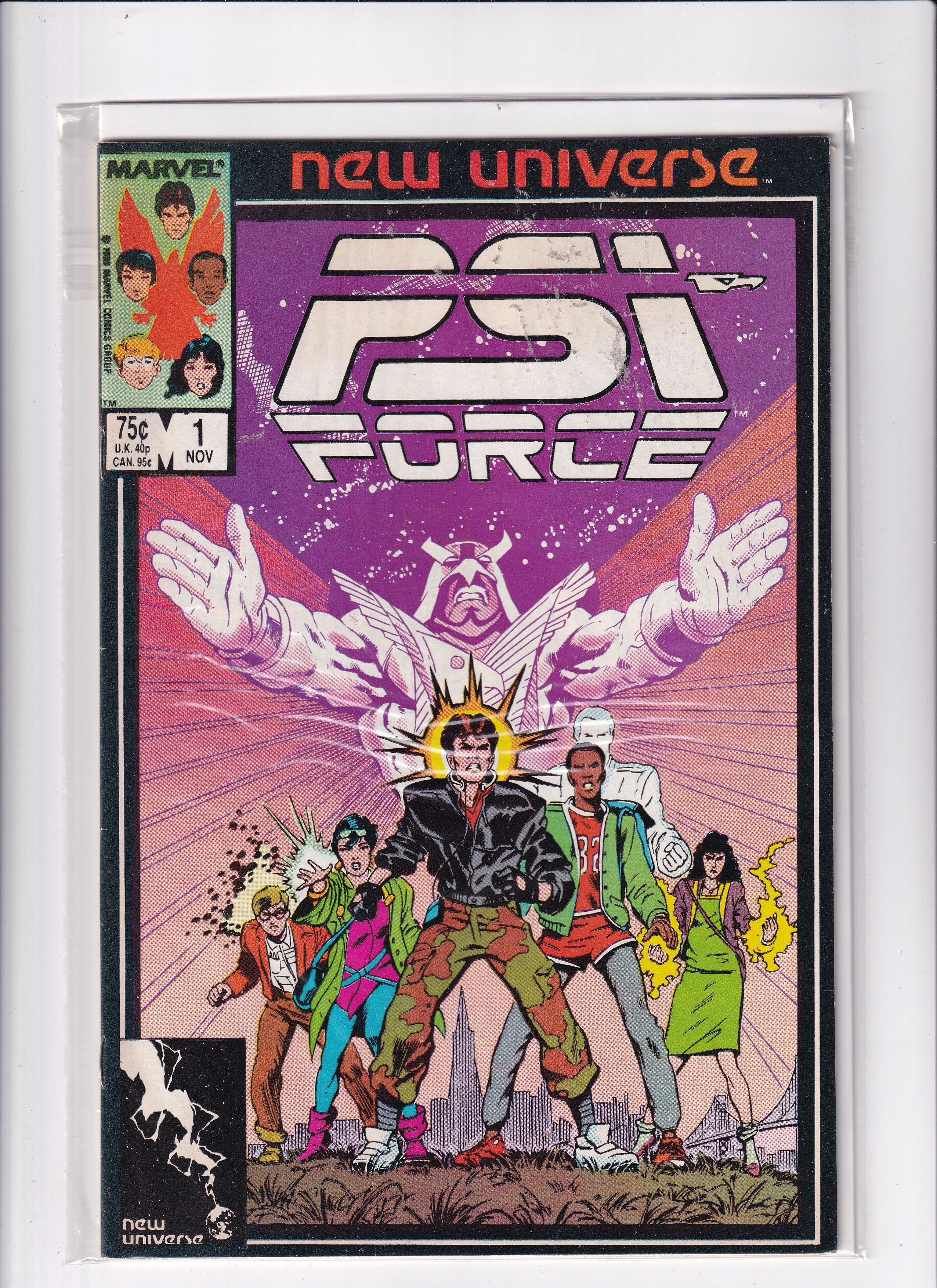 NEWUNIVERSE PSI FORCE #1 - Slab City Comics 