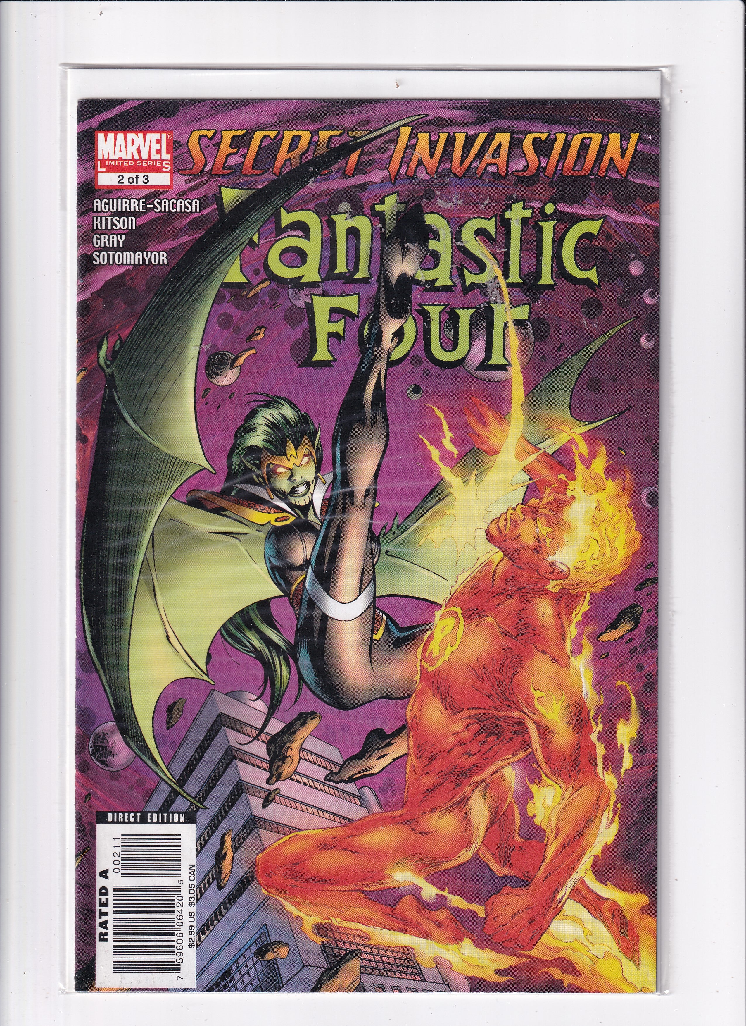 SECERET INVASION FANTASTIC FOUR #2 - Slab City Comics 