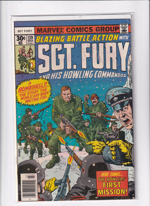 SGT. FURY AND HIS HOWLING COMMANDOS #139 - Slab City Comics 