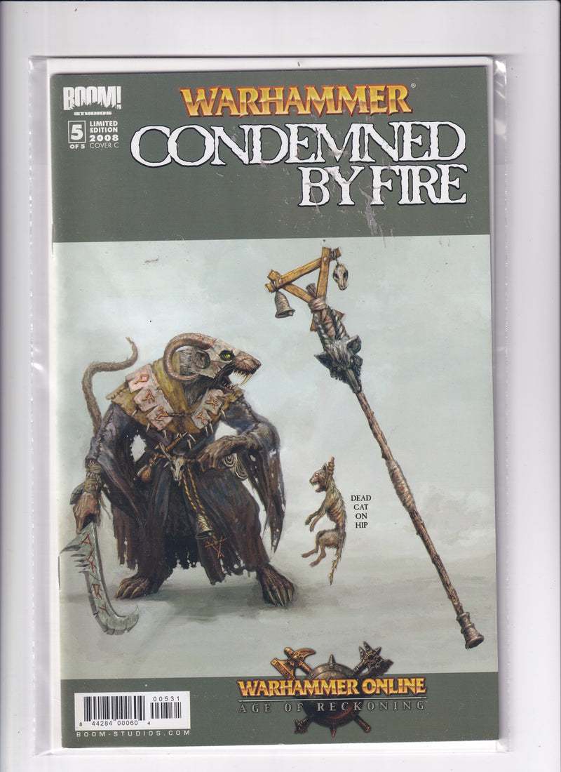 WARHAMMER CONDEMNED BY FIRE