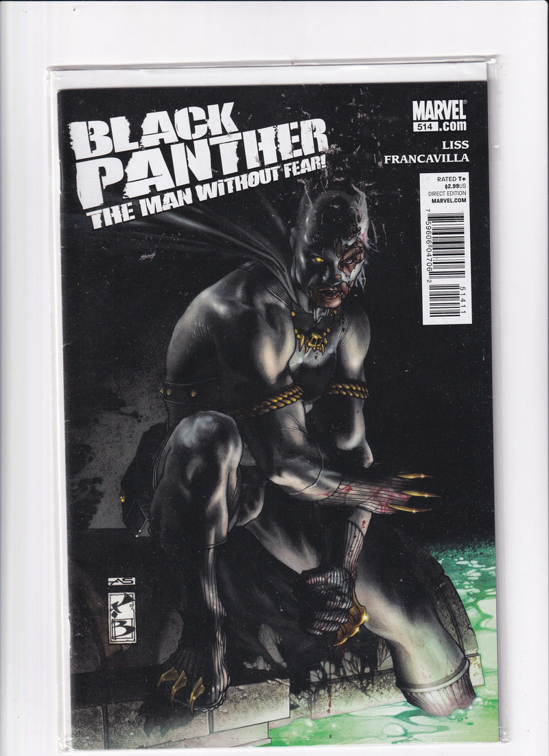 BLACK PANTHER THE MAN WITHOUT FEAR!