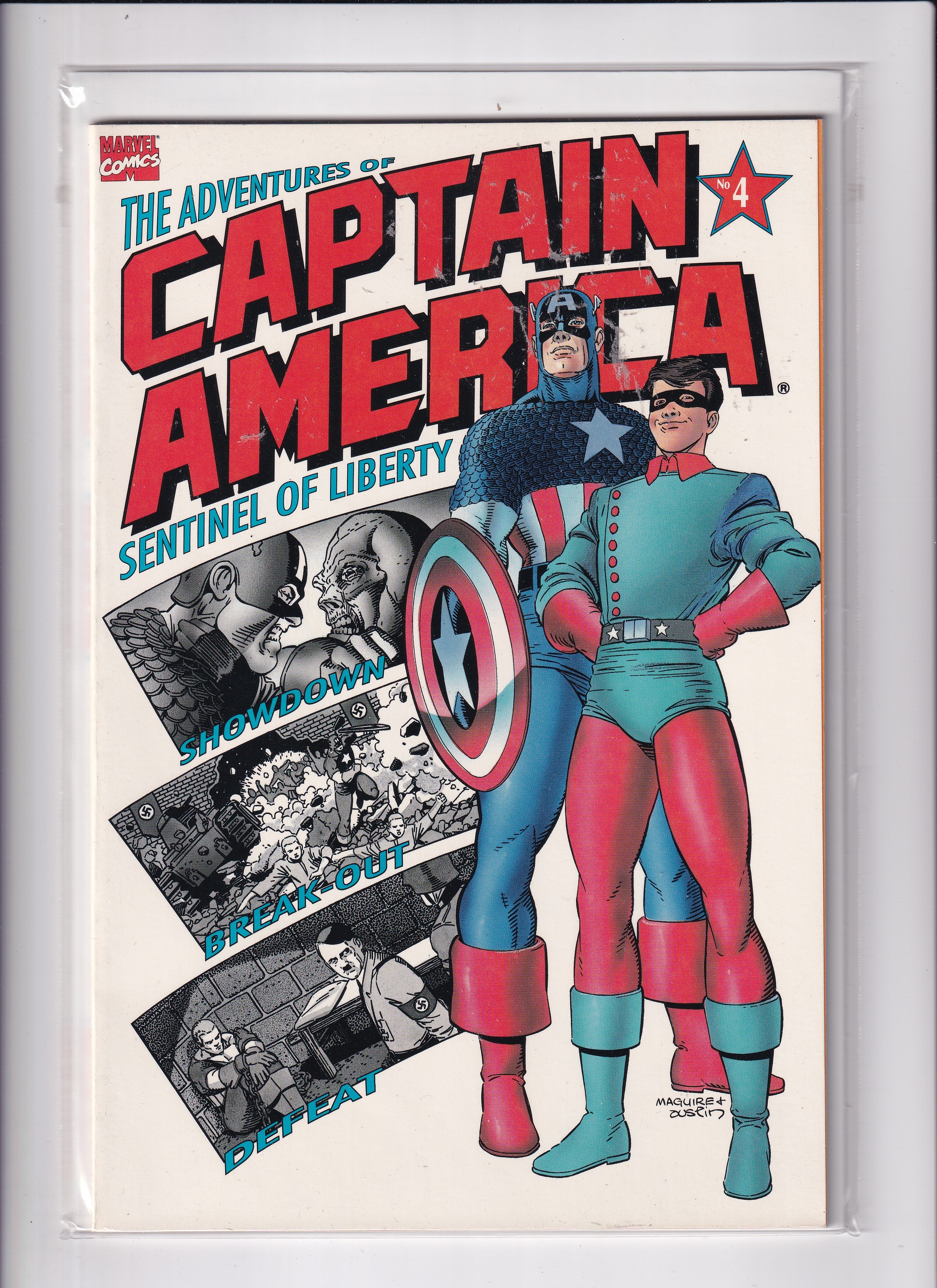 THE ADVENTURES OF CAPTAIN AMERICA SENTINEL OF LIBERTY #4 - Slab City Comics 