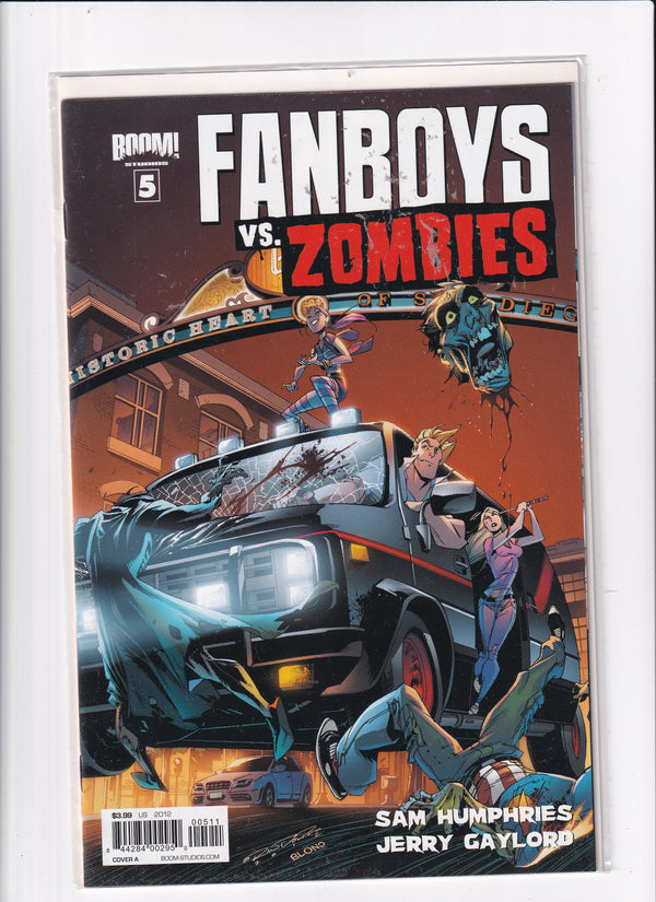 FANBOYS VS. ZOMBIES #5 - Slab City Comics 