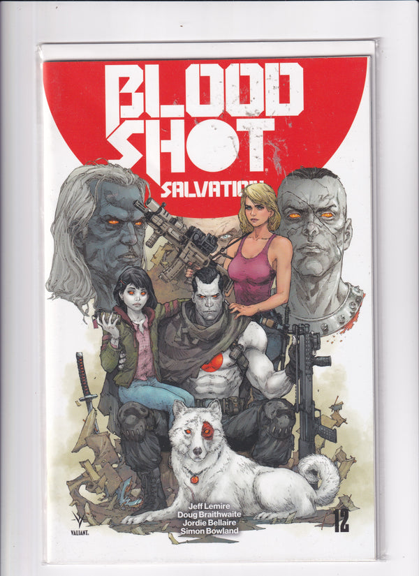 BLOOD SHOT SALVATION #12 - Slab City Comics 