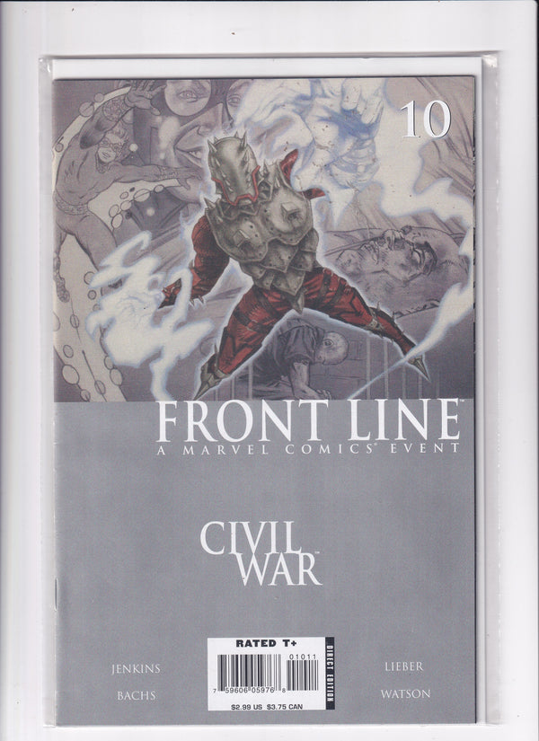 FRONTLINE CIVIL WAR #10 - Slab City Comics 