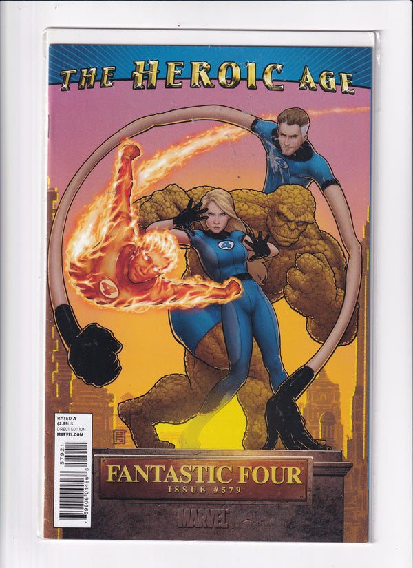 THE HEROIC AGE FANTASTIC FOUR #579 - Slab City Comics 