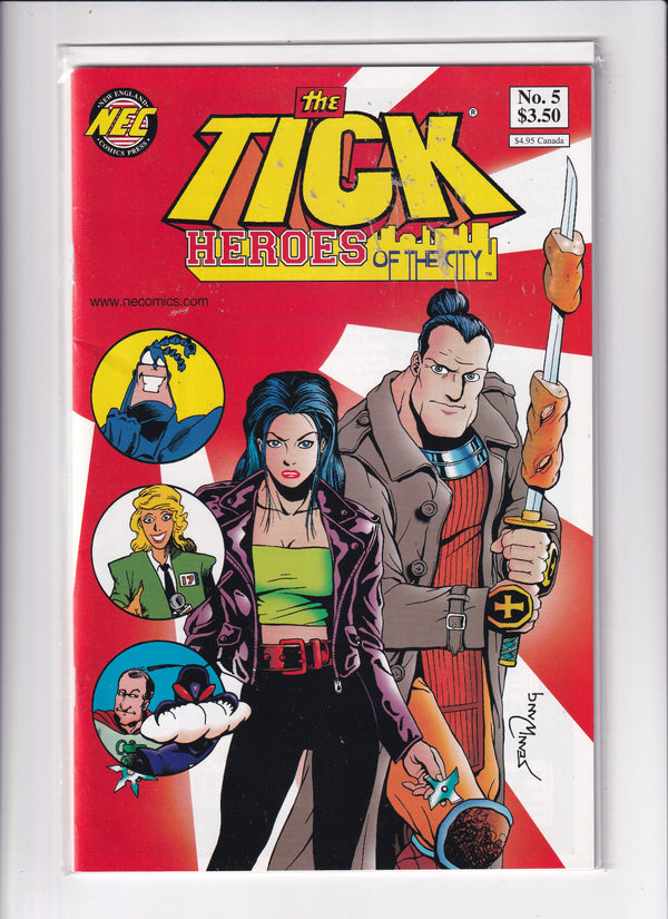 THE TICK HEROES OF THE CITY #5 - Slab City Comics 
