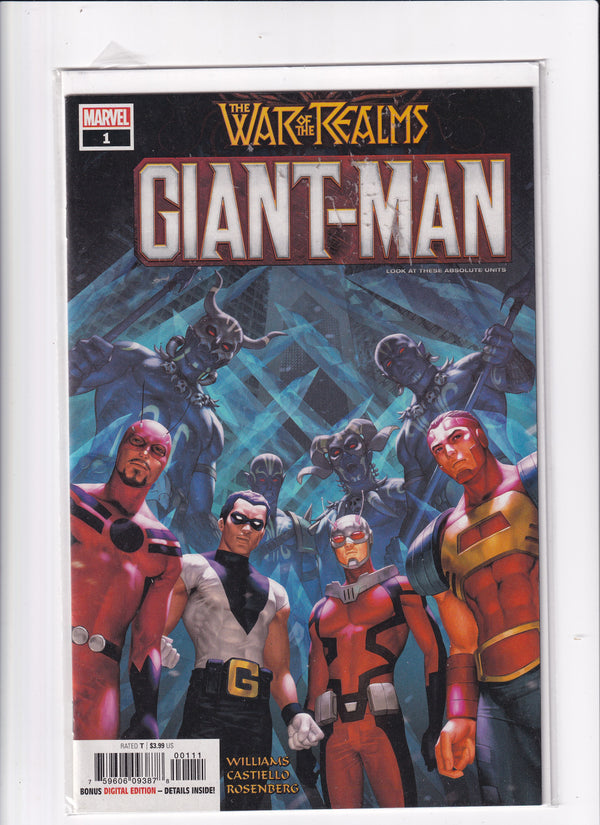 THE WAR OF THE REALMS GIANT-MAN #1 - Slab City Comics 
