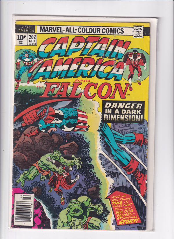 CAPTAIN AMERICA AND THE FALCON #202 - Slab City Comics 