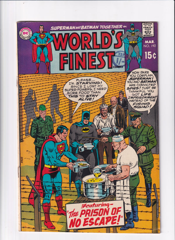 WORLD'S FINEST #192 - Slab City Comics 